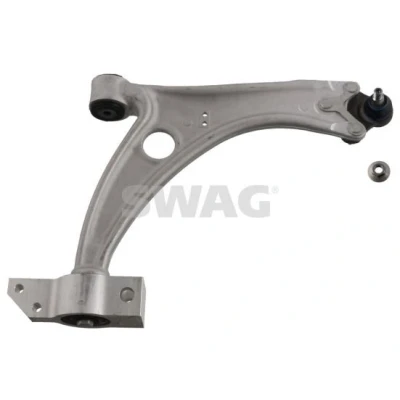 Immagine di SWAG 30 94 4218 Braccio oscillante, Sospensione ruota con supporto/cuscinetto Assale anteriore Dx, inferiore trasversale oscillante Alluminio