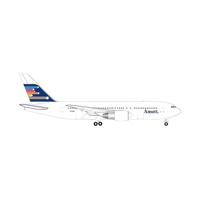 Immagine di herpa modello di aereo Ansett Airlines Boeing 767 200, Southern Cross livery VH RMD in scala 1:500 aereo, pezzo da collezione, miniatura deco, statuetta senza supporto metallo