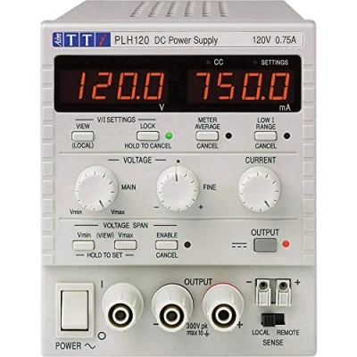 Immagine di Aim TTi PLH120 Alimentatore da laboratorio regolabile 0 120 V 0.75 A 90 W Num. uscite 1 x