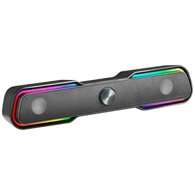 Immagine di MARSGAMING MSBX Nero, RGB Soundbar, Bluethooth 5.0+Jack 3.5, DSP Sound 10W