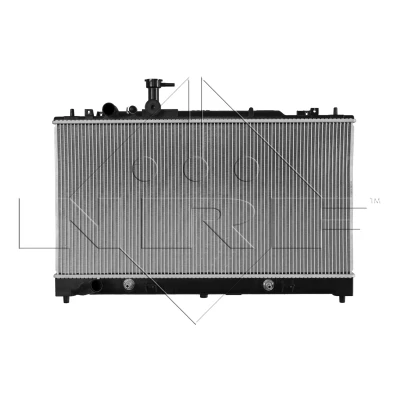 Immagine di NRF 53198 Radiatore motore Alluminio 732 379 27 con parti annesse Alette di raffreddamento saldate MAZDA: 6 SW, Sedan