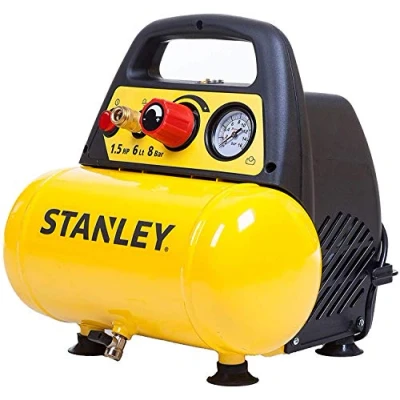 Immagine di D 200 Compressore 6 Lt 1,5HP, pressione max 8 bar/116 PS + KIT