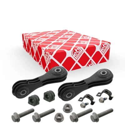 Immagine di FEBI BILSTEIN 36757 Kit riparazione, Sopporto stabilizzatore Assale anteriore con barra d&#039;accoppiamento SEAT: Toledo 2 Limousine