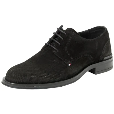 Immagine di Tommy Hilfiger CORE Stringate eleganti, Uomo, Taglia: 40, Black Scamosciato