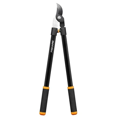 Immagine di Fiskars Troncarami Bypass per Legno Fresco, Rivestimento antiaderente, Acciaio di Precisione Temprato, Lunghezza: 81 cm, Nero, L11, 1027541