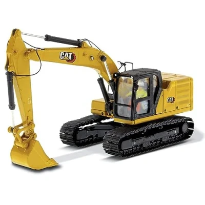 Immagine di Diecast Masters 85569 Escavatore Caterpillar 320 Hex, Scala 1:50, Circa 18,3 x 6,3 8 cm, dai 14 Anni in su, Colore Yellow,