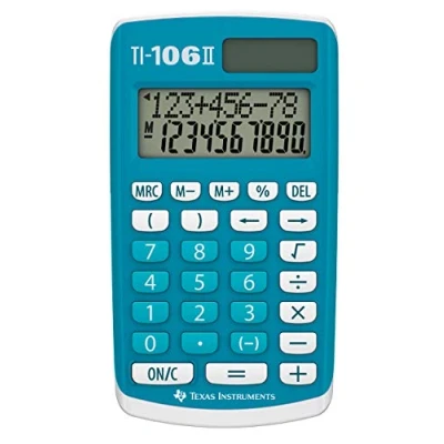 Immagine di Texas Instruments, Calcolatrice scolastica TI 106 II