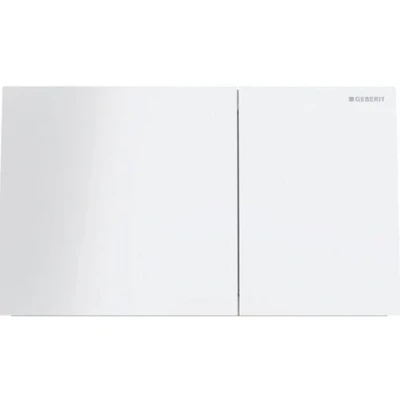 Immagine di Geberit 115.622.SI.1 SIGMA70 PLACCA X CASSET.Vetro/BCO, Vetro Bianco