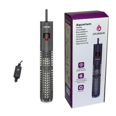Immagine di JULIAQUA Riscaldatore per Acquario Riscaldamento dell&#039;acquario con Display a Temperatura Ecologica Regolabile (200 W)