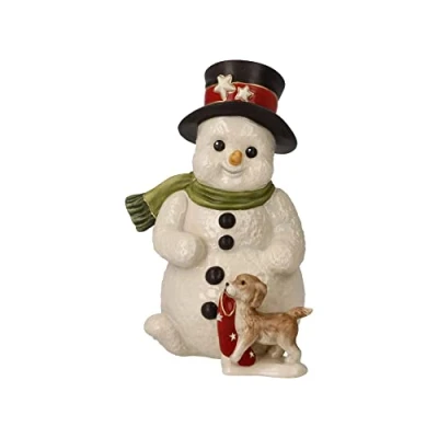 Immagine di Goebel Statuetta pupazzo di neve My Faithful Friend Pupazzi neve, in gres, altezza 12 cm, 66 704 39 1
