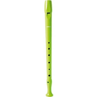 Immagine di Flauto hohner 9508 colore verde custodia e trasparente