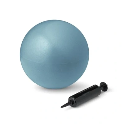 Immagine di Amazon Basics Palla Piccola da Pilates, 22,9 cm, Antiscoppio, Yoga, Allenamento del Core, Ginnastica, Acqua