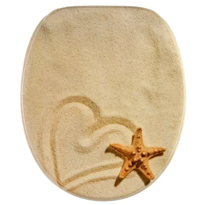 Immagine di Sanilo Sedile WC, montaggio facile, copriwater con cerniere robuste Sandy
