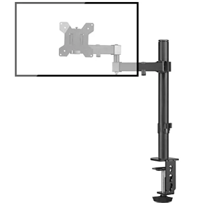 Immagine di Bracwiser Supporto per braccio monitor singolo completamente regolabile schermo del 13 15 17 19 20 22 23 24 26 27 30 32 pollici VESA 75 100 MD7421