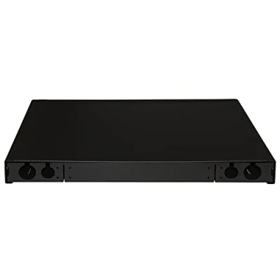 Immagine di Pannello Fibra Ottica 19&quot; con 24 Adattatori Sc Duplex Singlemode Profondita&#039; 250 Mm Colore Nero