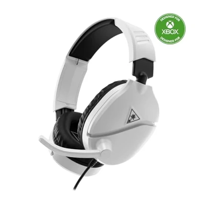 Immagine di Turtle Beach Recon 70 Consolle Bianca Xbox Cuffie da Gioco Multipiattaforma for Series XS, One, PS5, PS4, Nintendo Switch, PC and Mobile