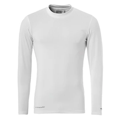 Immagine di uhlsport Distinction, Maglietta a Maniche Lunghe, Bianco (weiß), S
