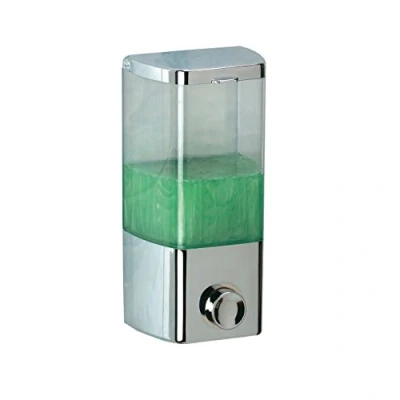 Immagine di Rayen 2026 Dispenser per Sapone, 1 Scompartimento, 400 ml di capacità, Plastica, Bianco