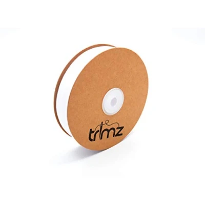 Immagine di Trimz TCWHT2520 Nastro sbieco in Policotone, Bianco, 20m reel