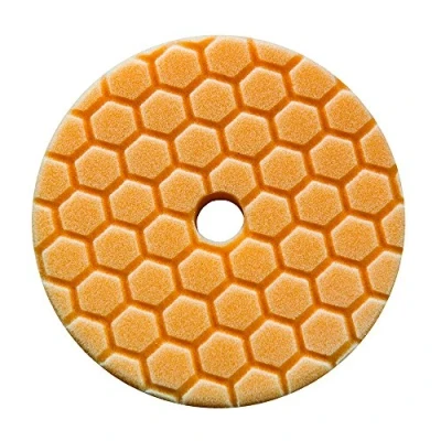 Immagine di Chemical Guys bufx112hex5 Hex Logic Quantum mittelschwer Taglio Pad, Orange (14 cm)