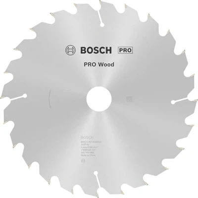 Immagine di Bosch Accessories Optiline Wood 2608640725 Lama circolare in metallo duro 235 x 30 2.8 mm Numero di denti: 24 1 pz.