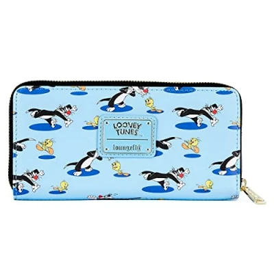 Immagine di Loungefly x Looney Tunes Tweety and Sylvester Zip Around Wallet