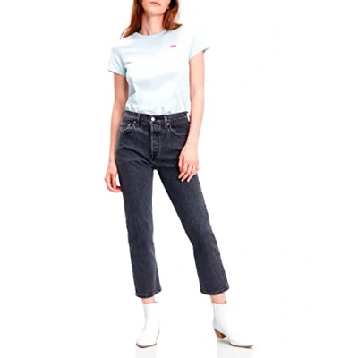 Immagine di Levi&#039;s 501 CROP Jeans a sigaretta, Donna, Taglia: 24x28, Cabo fade