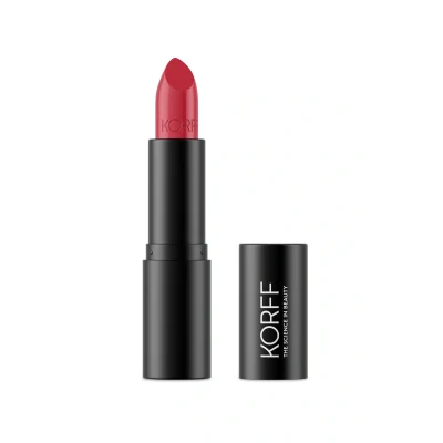 Immagine di Korff Rossetto Lumi matt, Colore intenso e Ottima Tenuta, Texture Cremosa, con Collagene, Acido Ialuronico Vitamina E, 04 Deep Rose, 4,2 ml