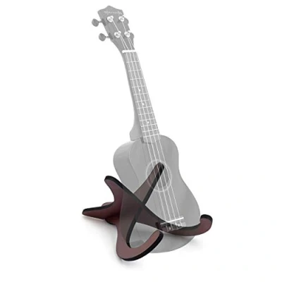Immagine di World Rhythm WR 307 supporto Ukulele Uke in legno, per strumenti a corde staccabile
