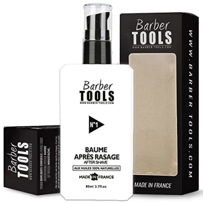 Immagine di ✮ BARBER TOOLS Dopo barba balsamo 80ml Per la cura e della pelle MADE IN FRANCE
