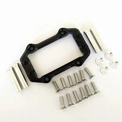 Immagine di CrazyRacer Alluminio Servo Mount Nero Per Arrma 1/8 Kraton 6S AR320193 AR320430