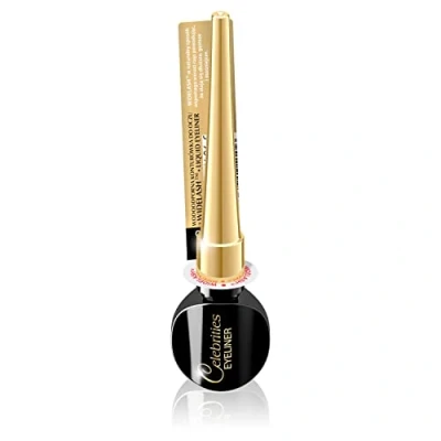 Immagine di Eveline Cosmetics Celebrità Ultra precisito eyeliner in una canna a inchiostro con widelash, 3 ml, nero
