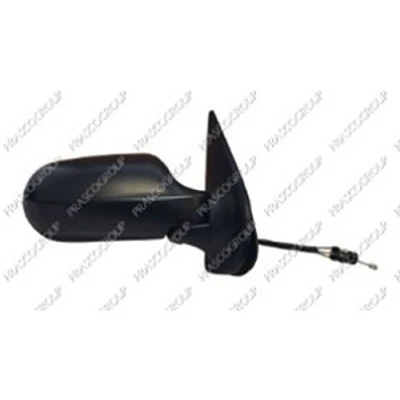 Immagine di Specchio retrovisore esterno Prasco FT1148113 Dx nero manuale, meccanico regolabile dall&#039;interno FIAT: Palio I Weekend