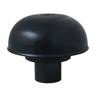 Immagine di First Plast CDVM32A Cappello di Ventilazione Testa Esalatore con rete, Ardesia, diametro interno 32 mm