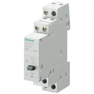 Immagine di Siemens 5TT4201 0 Relè di commutazione Tensione nom.: 250 V Corrente commut. max.: 16 A 1 NA pz.