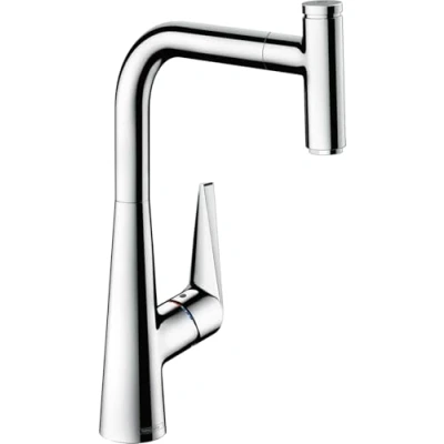 Immagine di hansgrohe Talis Select M51 Miscelatore cucina monocomando 300, bocca d&#039;erogazione estraibile, 1 getto, sBox, cromo, 73853000