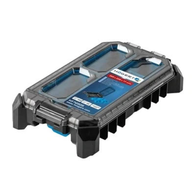 Immagine di Högert Technik Portautensili Basso HTM, 4 Tazze Rimovibili, Cerniere in Metallo, Resistente ai Danni, Protezione da Umidità E Polvere, Struttura Modulare HT7G505