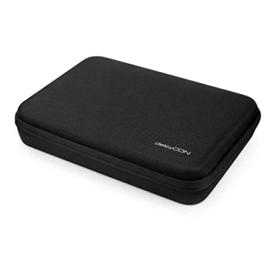 Immagine di deleyCON Tasca Hardcase per GoPro Action Camera &amp; Accessori Robusto Resistente Protezione Dalla Polvere Dagli Urti HERO 13, 12, 11, 10, 9 Dimensione XL Nero