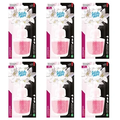 Immagine di Fresh&amp;More 6 flaconi di ricarica per diffusori elettronici, 19 ml