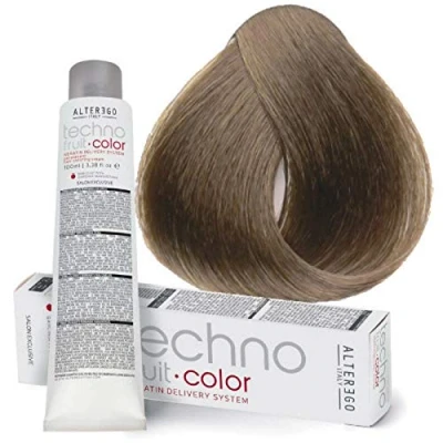 Immagine di Technofruit Color 7/71 Mittelblond Braun Asch 100 ml, marrone ash