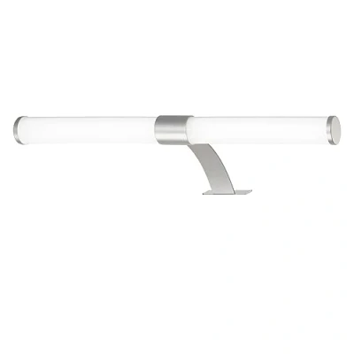 Immagine di BRILONER Lampada LED a Specchio per Bagno, 2 In 1, da Mobile, Parete, Ip44, Colore Luce Bianca Neutra, 6W, Cromo Opaco, 40 cm