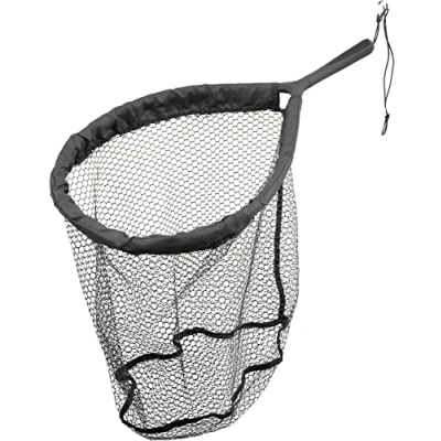 Immagine di Savage Gear Pro Finezze Rubber Mesh Net L (46x56cm)Floating Guadino da pesca