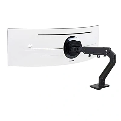 Immagine di Ergotron 45 647 224 1 parte Supporto da tavolo per monitor 38,1 cm (15) 124,5 (49) Ruotabile, Regolabile in altezza, Inclinabile, Girevole