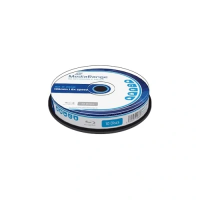 Immagine di 10 BD R Blu Ray vergini Mediarange 25GB 120Min velocit� 4X
