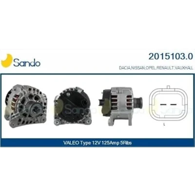 Immagine di CASCO CAL15103AS Alternatore 12V 125A RENAULT: SCENIC 2, Kangoo I, TRAFIC 2 Bus, NISSAN: Qashqai / Qashqai+2 MICRA 3, Primastar Van