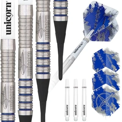 Immagine di Unicorn Star Gary Anderson Soft Tip, Freccette Uomo, Silver, Size 17G/44.96 mm