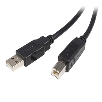 Immagine di StarTech.com Cavo USB 2.0 per stampante tipo A/B ad elevata velocita&#039; M/M, Maschio A / B da 2 m