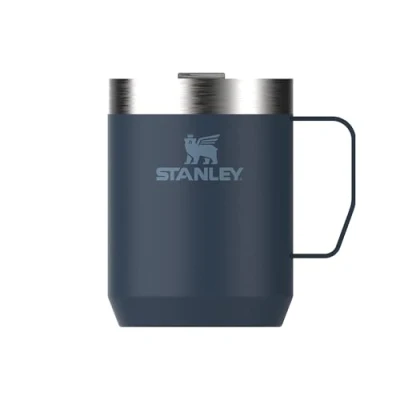 Immagine di Stanley Classic Legendary Camp Mug 0.35L Mantiene 1.5 Ore Caldo 3 Freddo Lavabile In Lavastoviglie Senza BPA Termos Da Caffè Bicchiere Termico Campeggio Navy