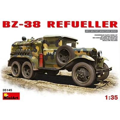 Immagine di MiniArt Kit Modello in plastica per rifornimento BZ 38 Scala 1:35 (Grigio)