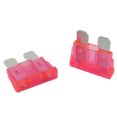 Immagine di SeKi Standard ATO fusibile a spina piatta 4A, colore rosa, 19 mm, piatto da 32 V/DC